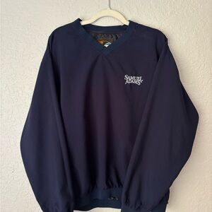 Navy Blue Men's Wind Breaker